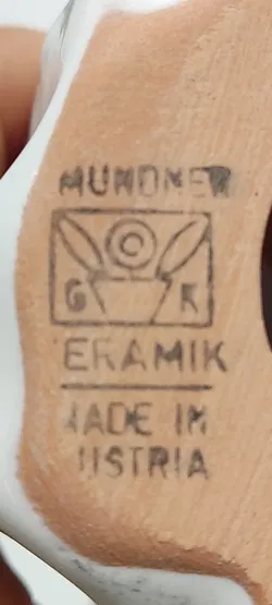 Gmundner Keramik Streublumen Engel (Kerzenhalter) - Bild 2