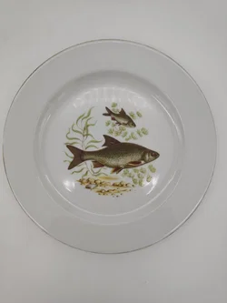 Vintage Fischteller - 6 Stück - Bild 9
