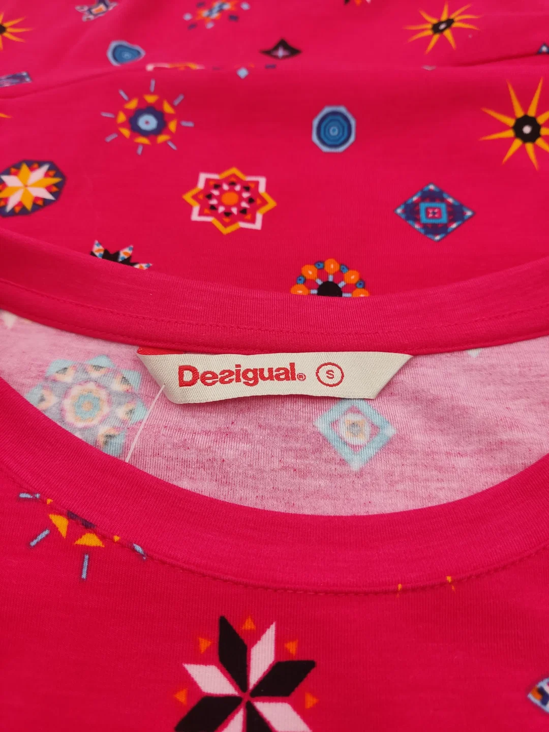 Desigual Damen Kleid rot Gr. S – Bild 2