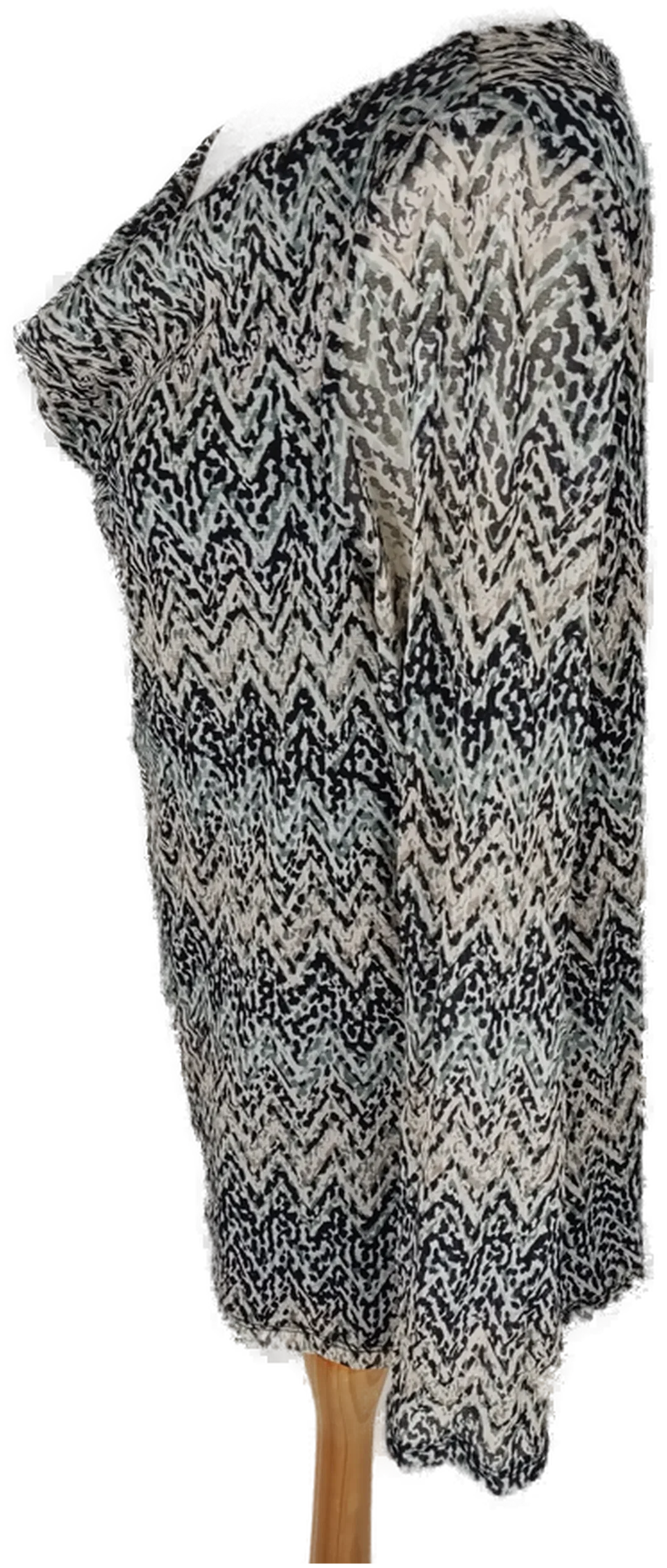 s.Oliver Bluse Gr.44 Langarm Zickzack |  Wie Neu – Bild 7