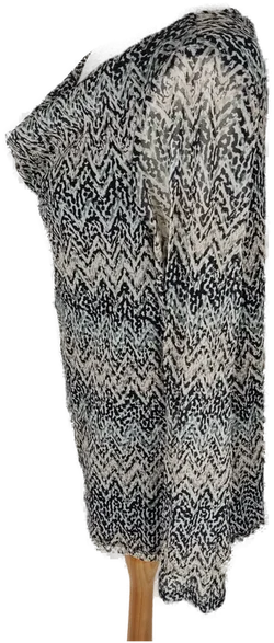 s.Oliver Bluse Gr.44 Langarm Zickzack |  Wie Neu - Bild 7