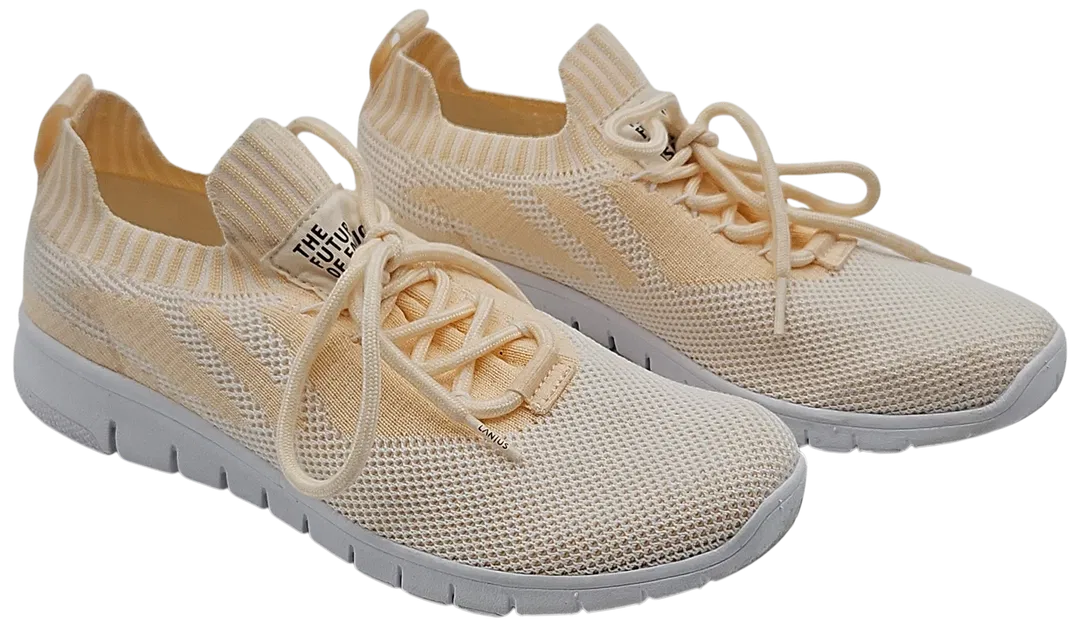 LANIUS TENCEL Damen Sneaker, weiß/beige - Gr. 41 - Bild 1