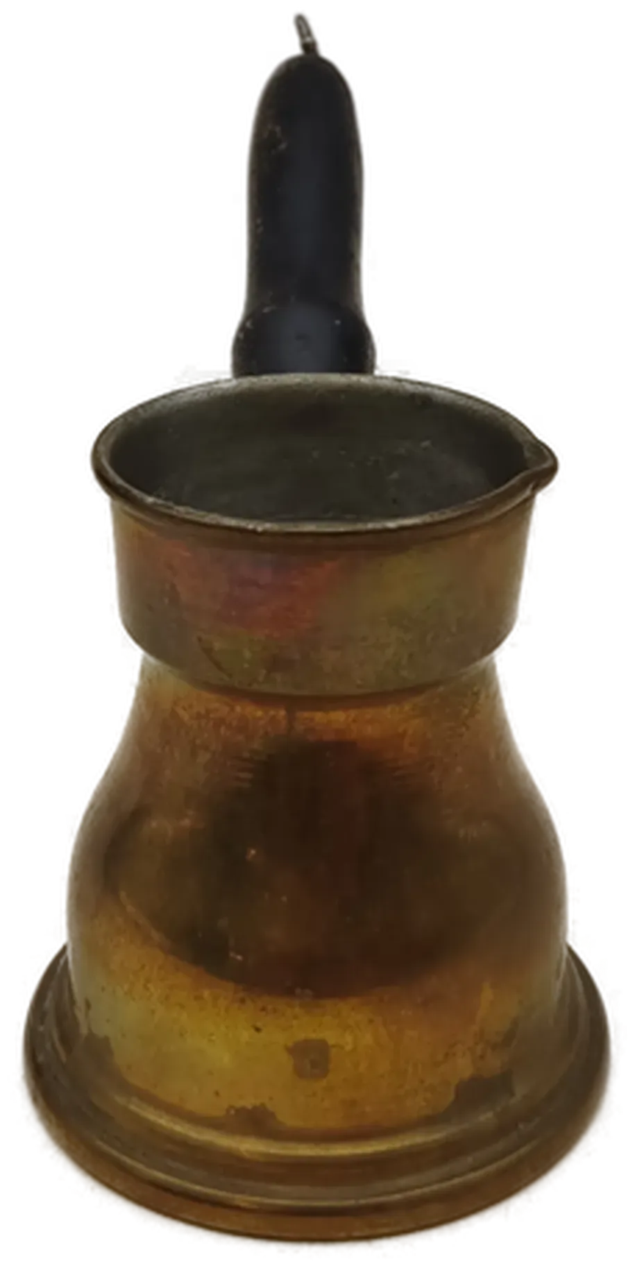 Traditionelle Mokkakanne aus Messing mit Holzgriff  – Bild 5