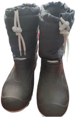 Warm gefütterte Gummistiefel für Kinder, Größe 36 - Bild 1