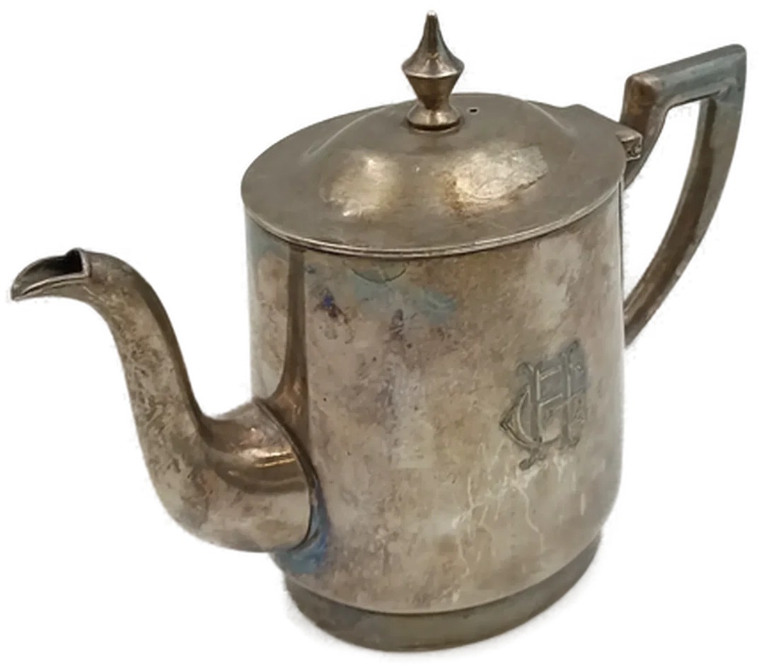 Endemann Kaffeekanne Alpacca-Silber (0,8 Liter) – Bild 1