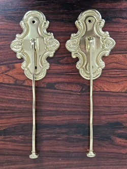 Dekorative Gaderobenhaken aus Messing 