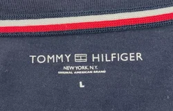 Tommy Hilfiger Herrenshirt Langarm blau - Gr. L/EUR 50 – Vorschau 3