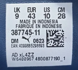 PUMA Herrensneakers blau/weiß Gr. 43 – Vorschau 8