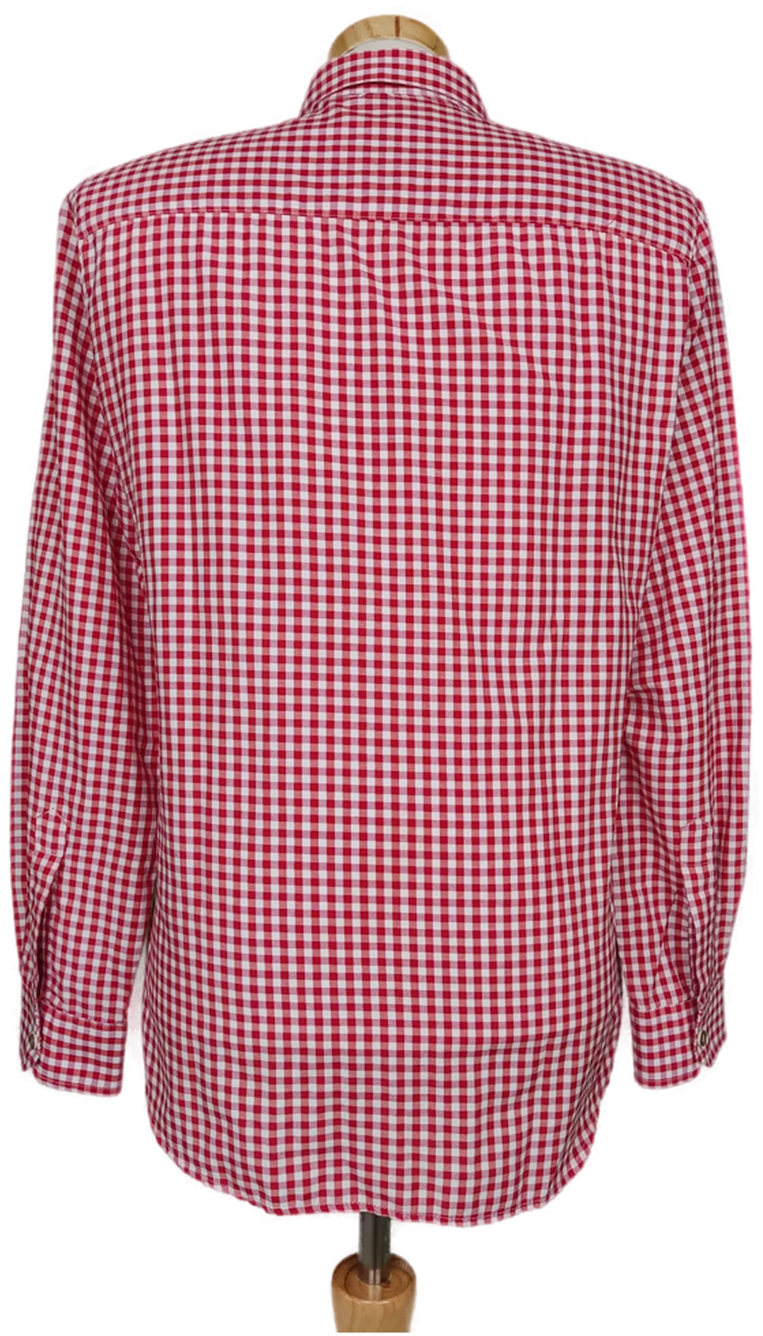 Stockerpoint Herren Hemd, rot/weiß - Gr. M  – Bild 2