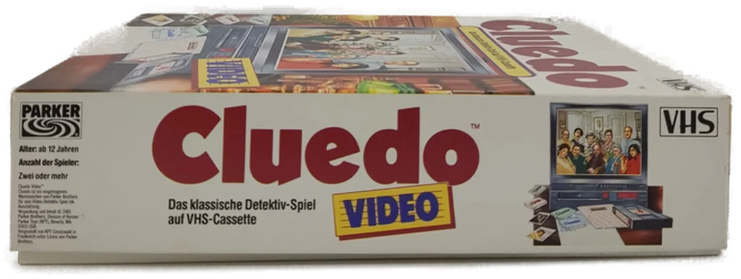 Parker Cluedo Detektiv-Spiel auf VHS-Cassette(1985) – Bild 3