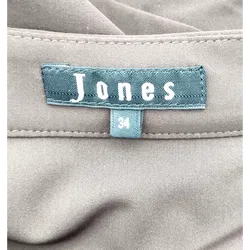 Jones Damenkleid Langarm braun - Gr. 34 - Bild 4