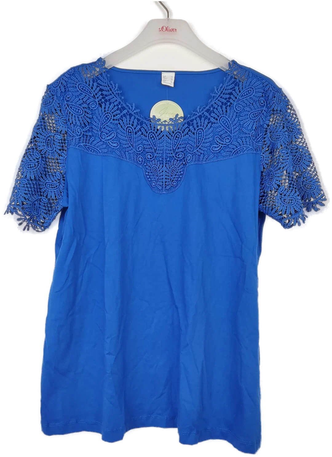 Damen Shirt Sonstige Baumwolle Gr. 44 | Second-Hand-Schatz – Bild 1