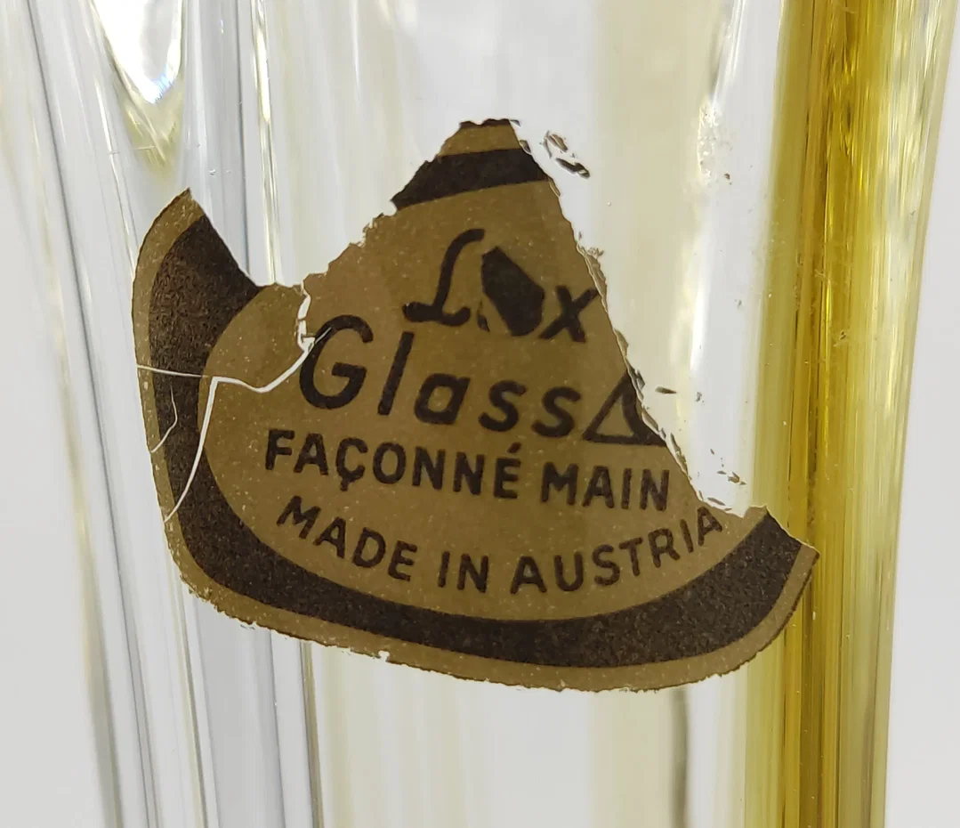 Tischvase aus Glas  – Bild 4