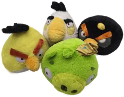 Set: 8 Plüschfiguren "Angry Birds 2" – Vorschau 2