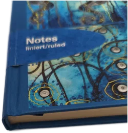 Notizbuch, liniert, Hardcover - Einband und Magnetverschluss, Unterwasser-Design – Vorschau 3