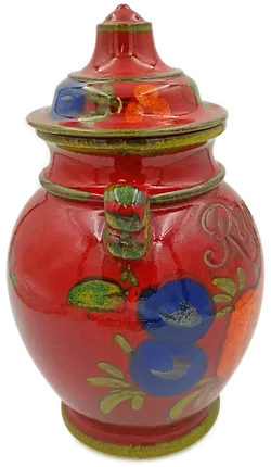 Scheurich Keramik Rumtopf mit Deckel Model 826-36 W. Germany - Bild 2