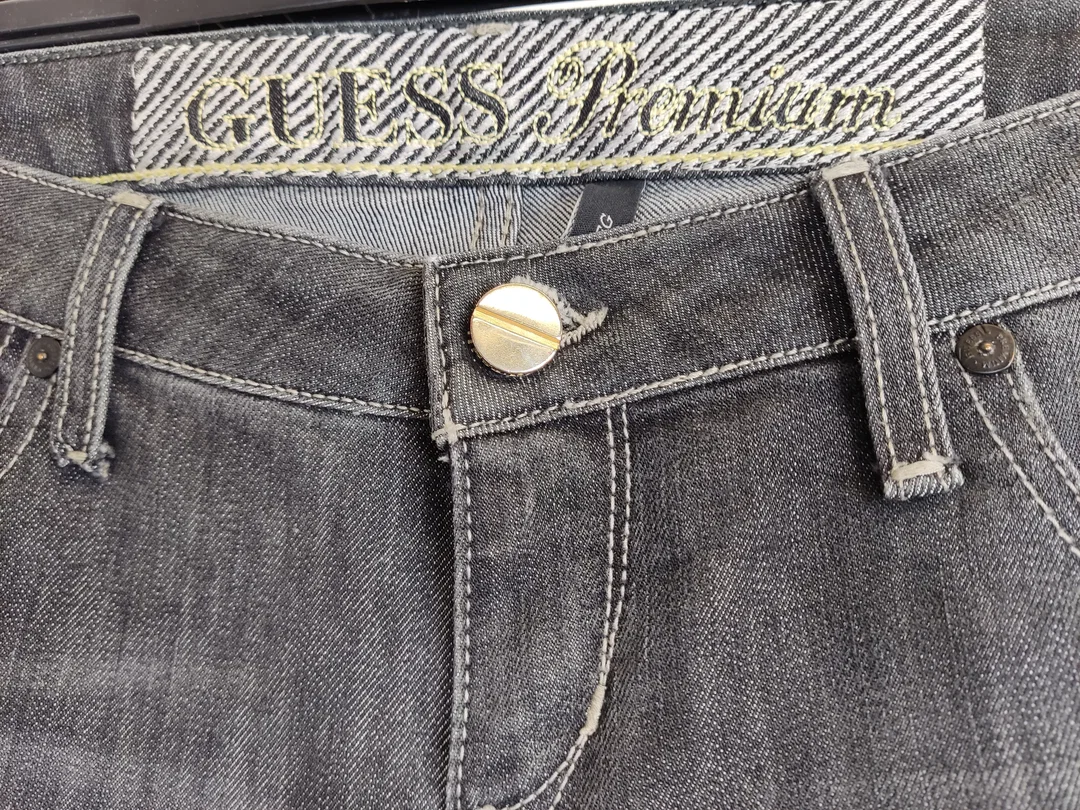 Guess Damen Jeans anthrazit Gr. 28 – Bild 3
