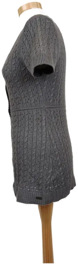 S. Oliver Damen Strickweste grau Gr. 34 - Bild 2