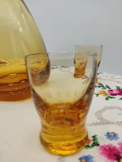 Likörset mit Bauchiger Glaskaraffe & 4 Gläser | Bar-Abend - Bild 8