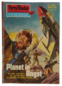  Romanheft Perry Rhodan Planet in Angst Erstauflage Nr.685 - Bild 1