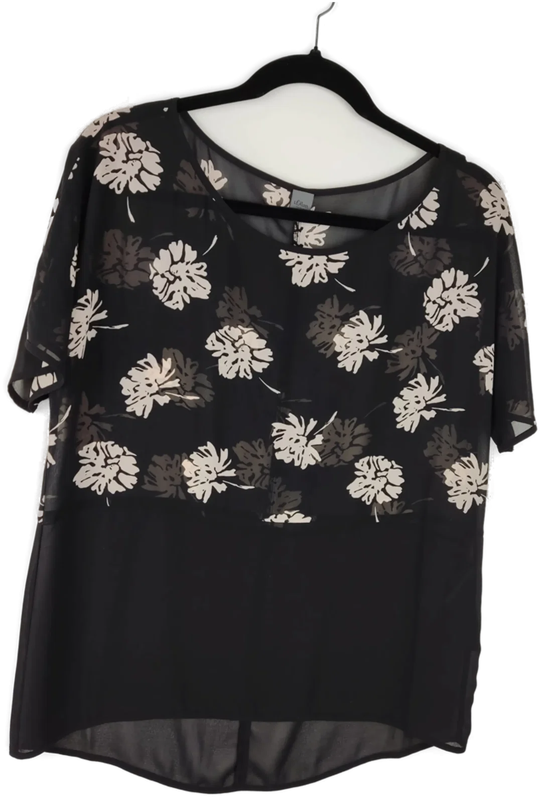 Kurzarm-Bluse s.Oliver Gr. 36 | Alltagsliebling - Bild 1