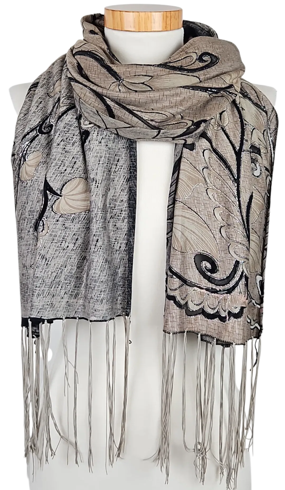 Damen Schal - floral - Bild 4