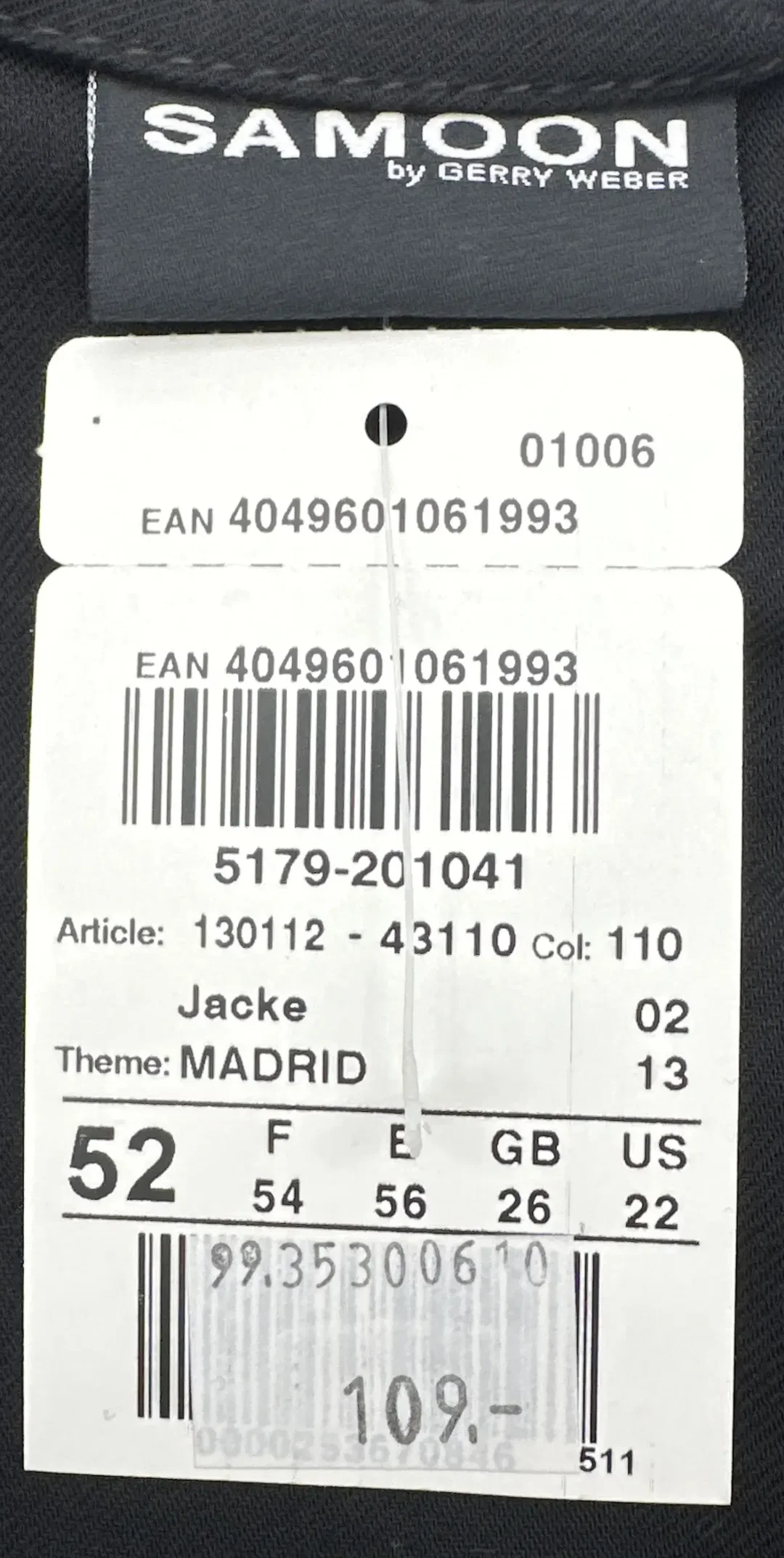 Samoon by Gerry Weber - Damenjacke - Gr. 52 – Bild 4