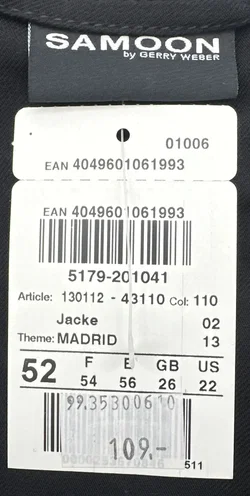 Samoon by Gerry Weber - Damenjacke - Gr. 52 - Bild 4