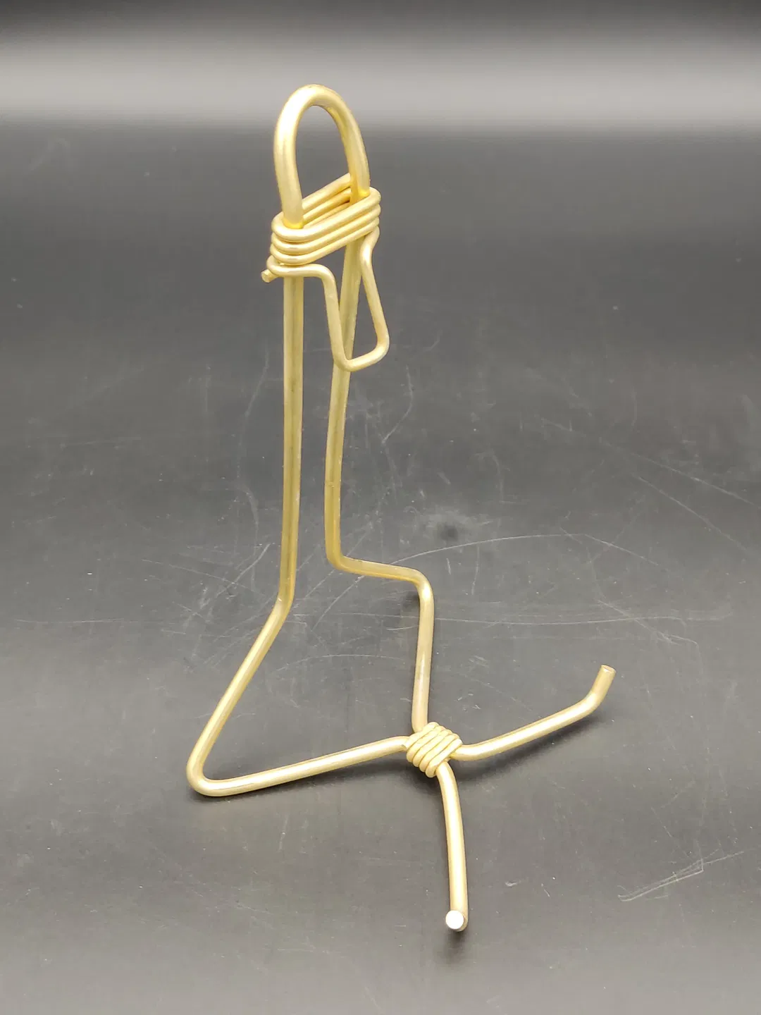 Blumen Wandhalter aus Metall - gold - Bild 4