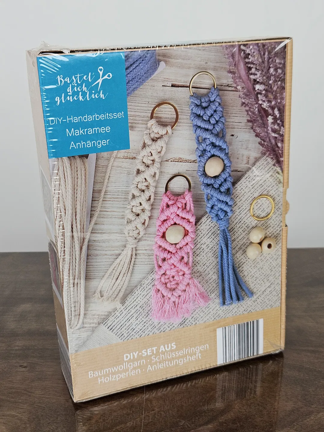 DIY-Handarbeitsset Makramee Anhänger - Bastel dich glücklich - Bild 3