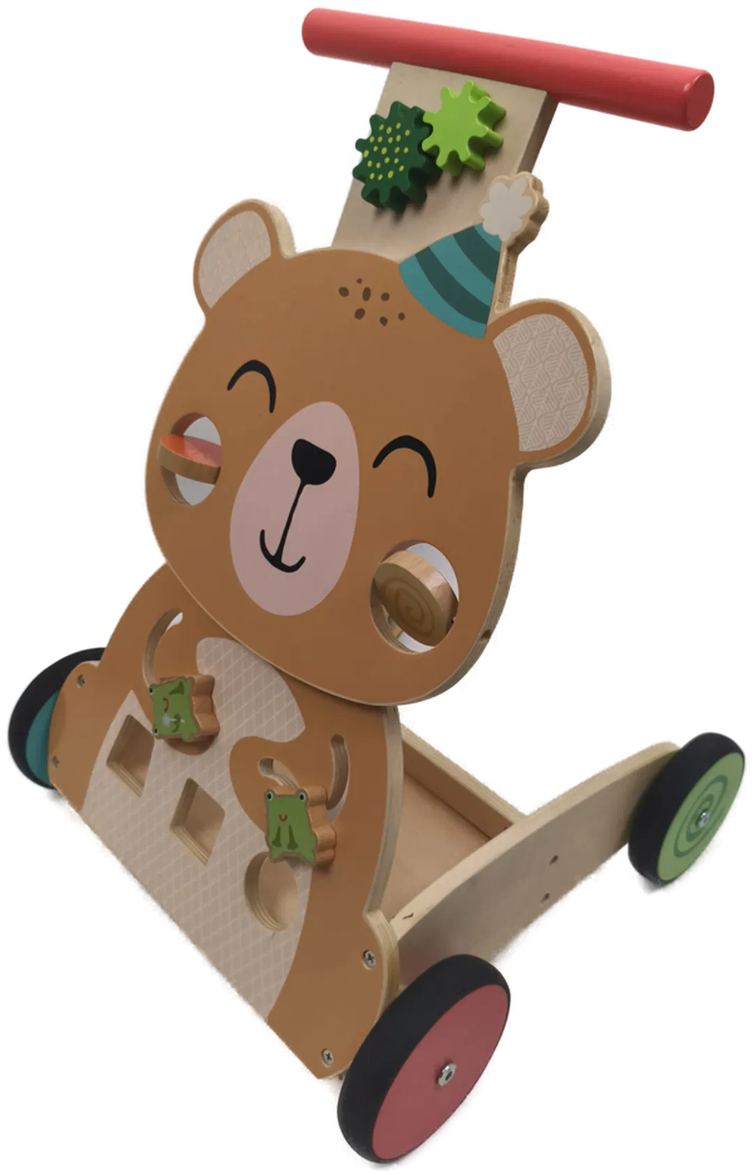 Lauflernwagen Bär, Holz, Motorikspiel, Kleinkind - Bild 1