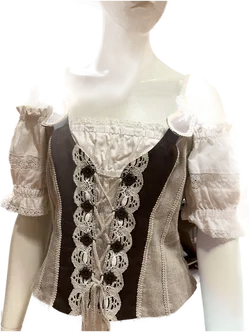 ORIGINAL ALPHORN Trachtenbluse Gr. 42 - Bild 1