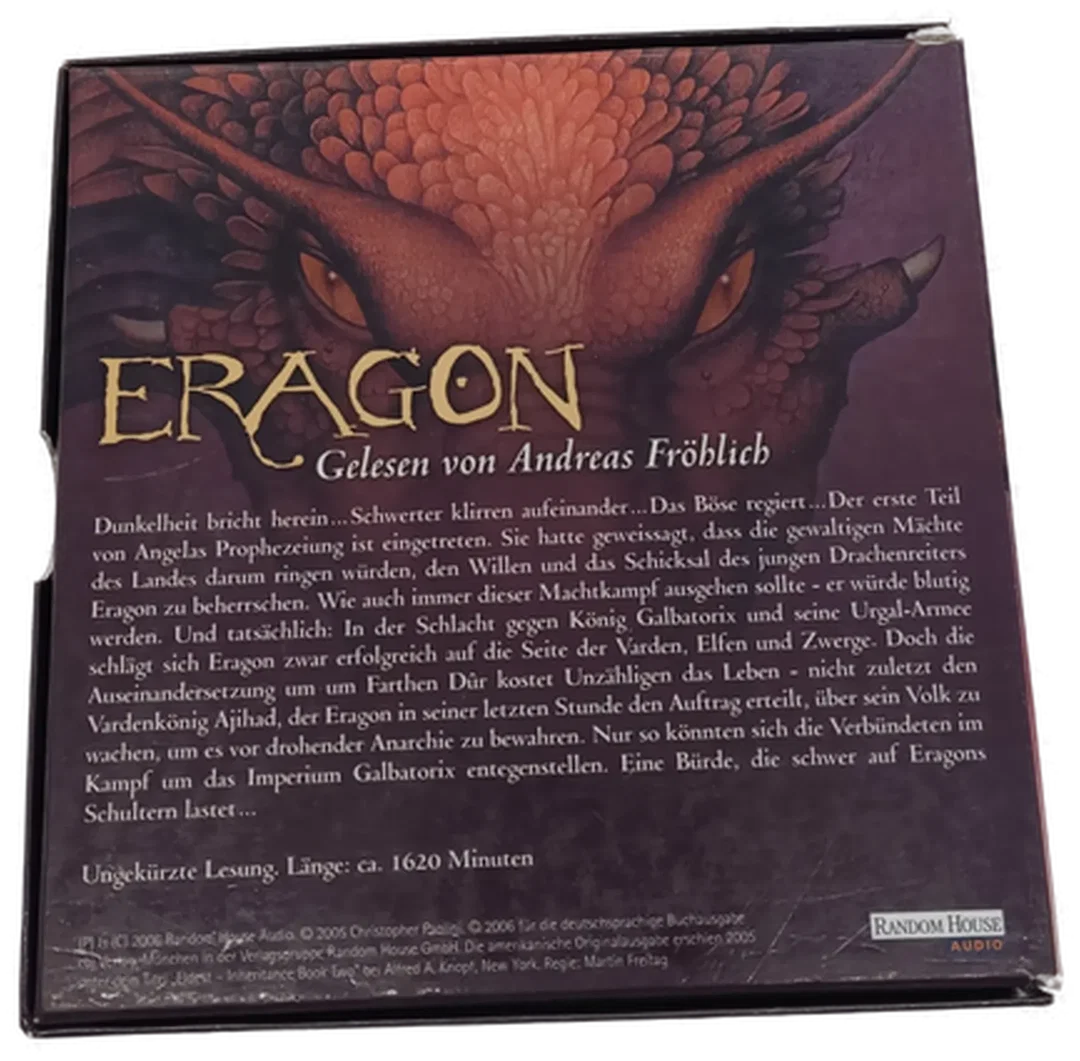 Christopher Paolini, Eragon-Das Erbe der Macht und Der Auftrag des Ältersten / Bd.4 u. Bd.2 – Bild 3
