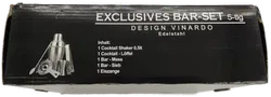 Latzke Exclusives Bar-Set Design Vinardo Edelstahl 