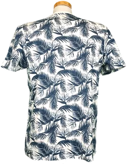 Joop! Herrentshirt gemustert blau/weiß Gr. M - Bild 2