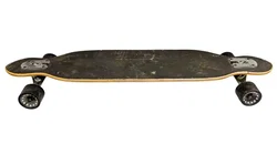 Vintage Longboard mit Sternen-Design – 96 cm Skateboard - Bild 2