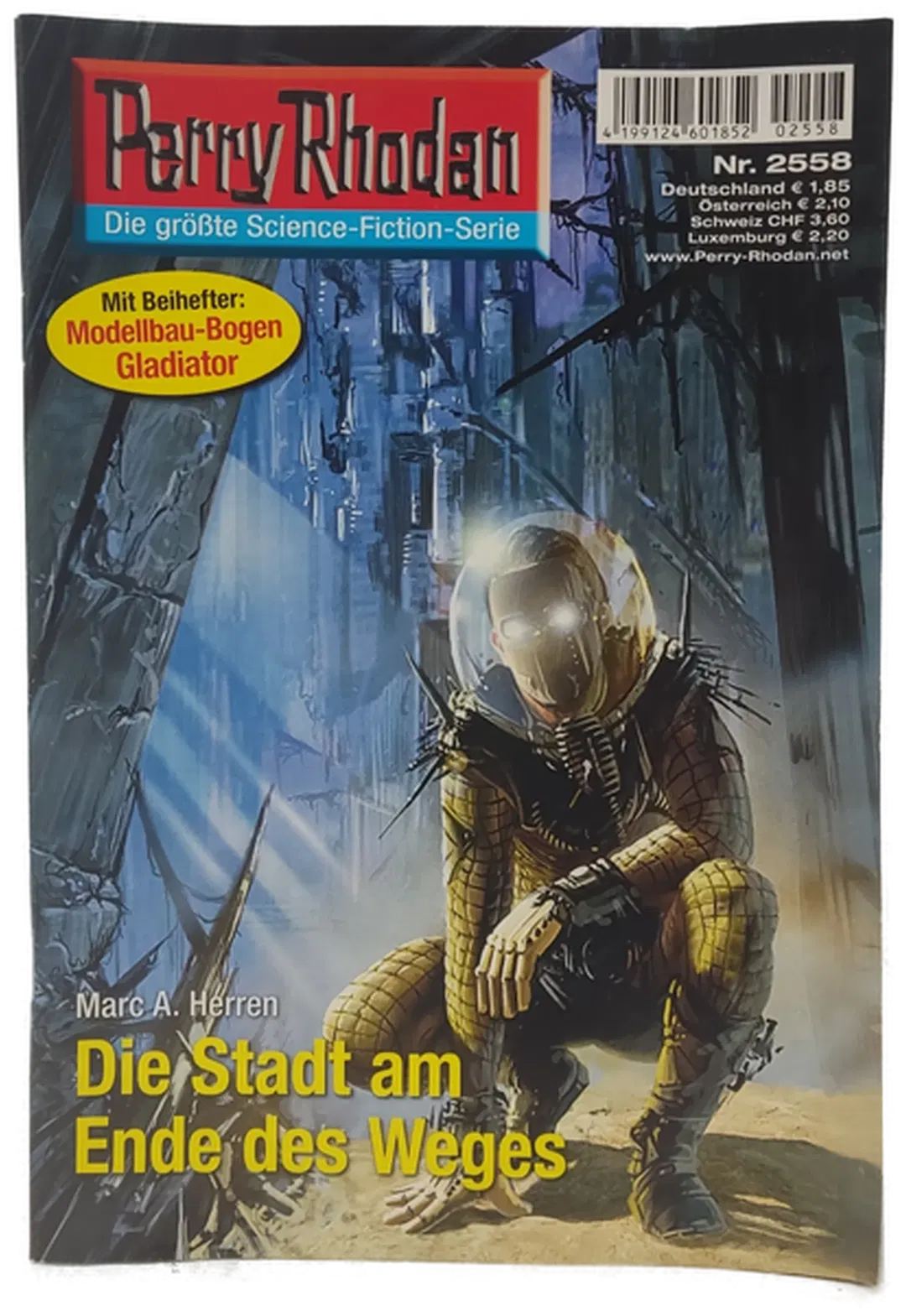  Romanheft Perry Rhodan Die Stadt am Ende des Weges Erstauflage Nr. 2558 - Bild 1