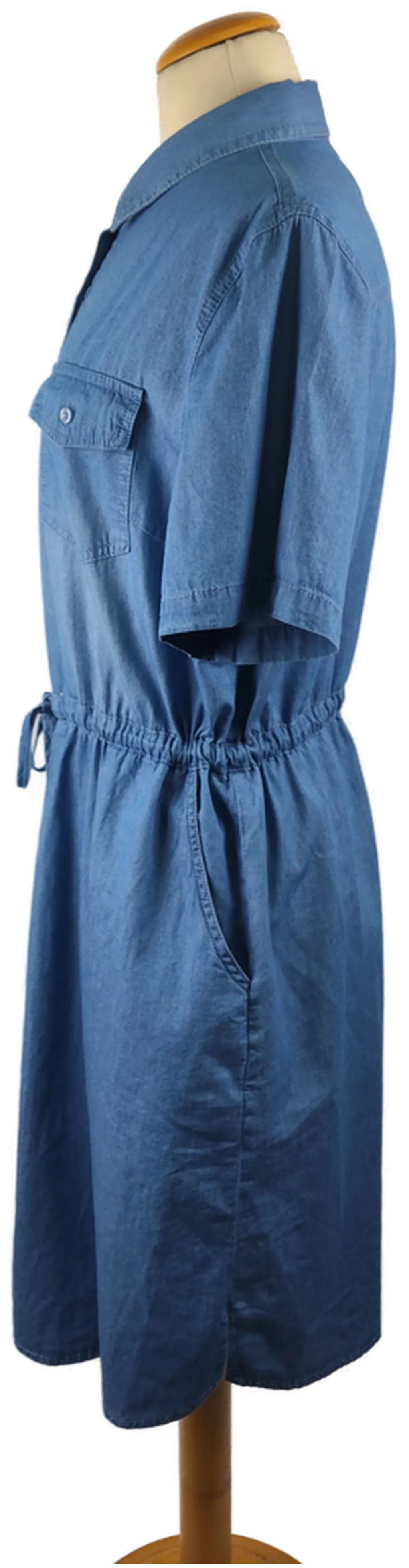 Damenkleid Sonstige Baumwolle | Sommer-Jeanslook – Bild 2