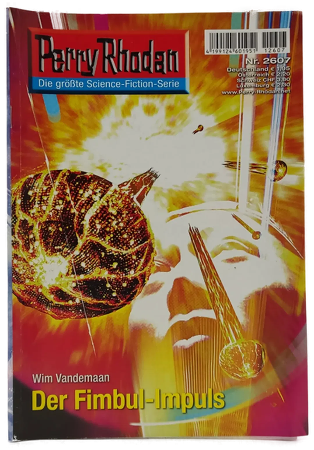 Romanheft Perry Rhodan Der Fimbul-Impuls Erstauflage Nr. 2607 - Bild 2