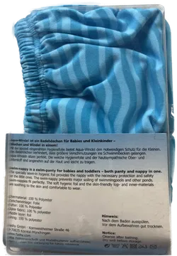 FASHY BABY Badewindelhose Gr. 74/80 (M), Sommermuster, NEU - Bild 4