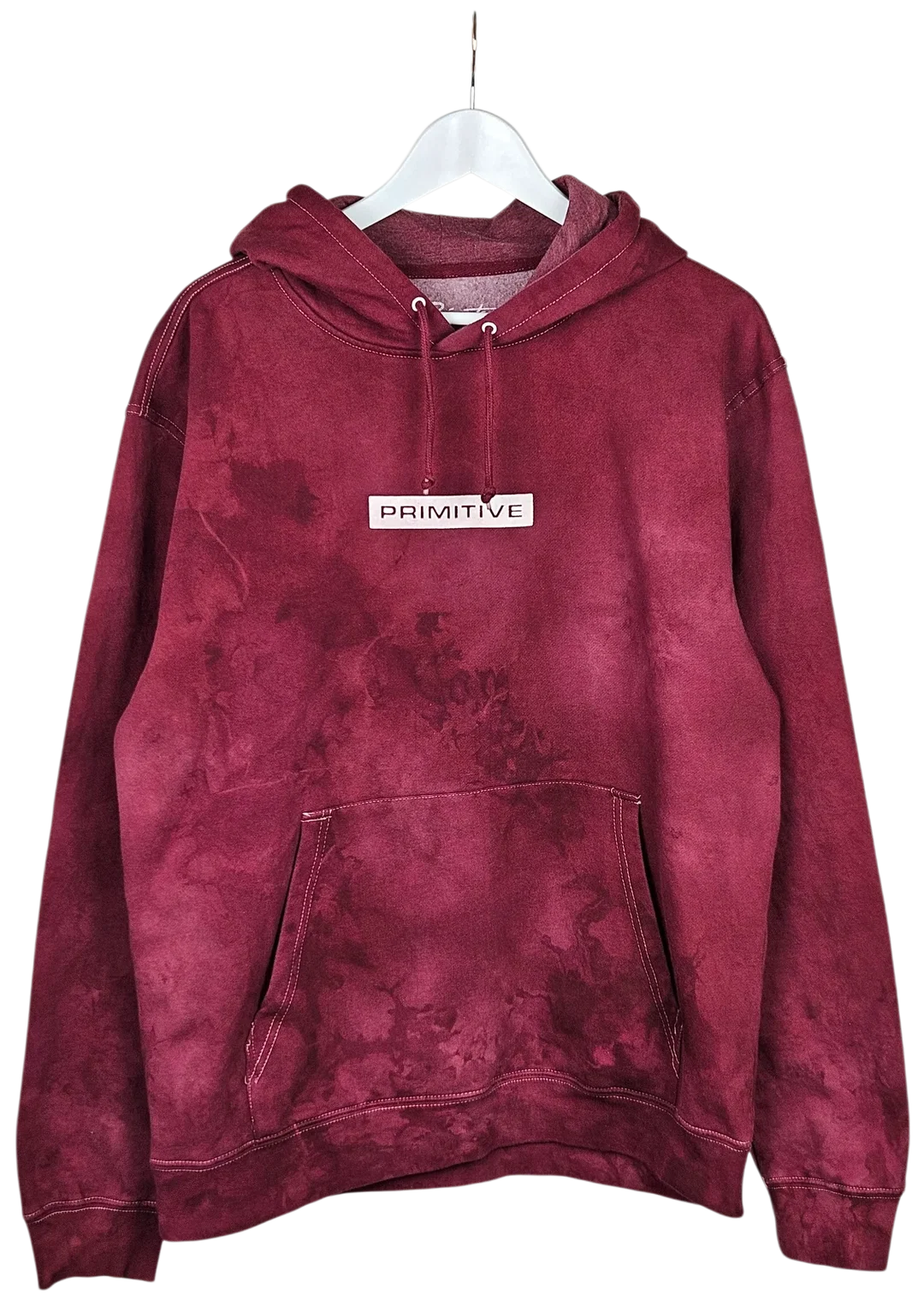 Primitive Skateboarding Herren Hoodie, rot - Gr. M – Bild 1