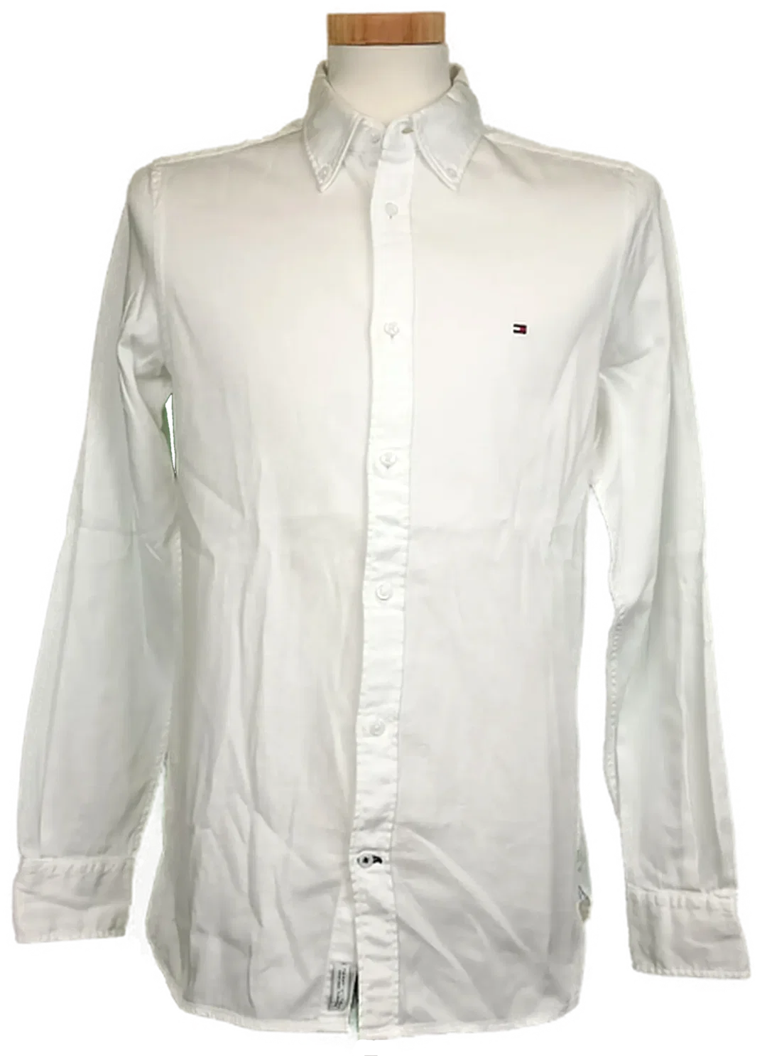 Tommy Hilfiger Herrenhemd weiß Gr. M - Bild 1