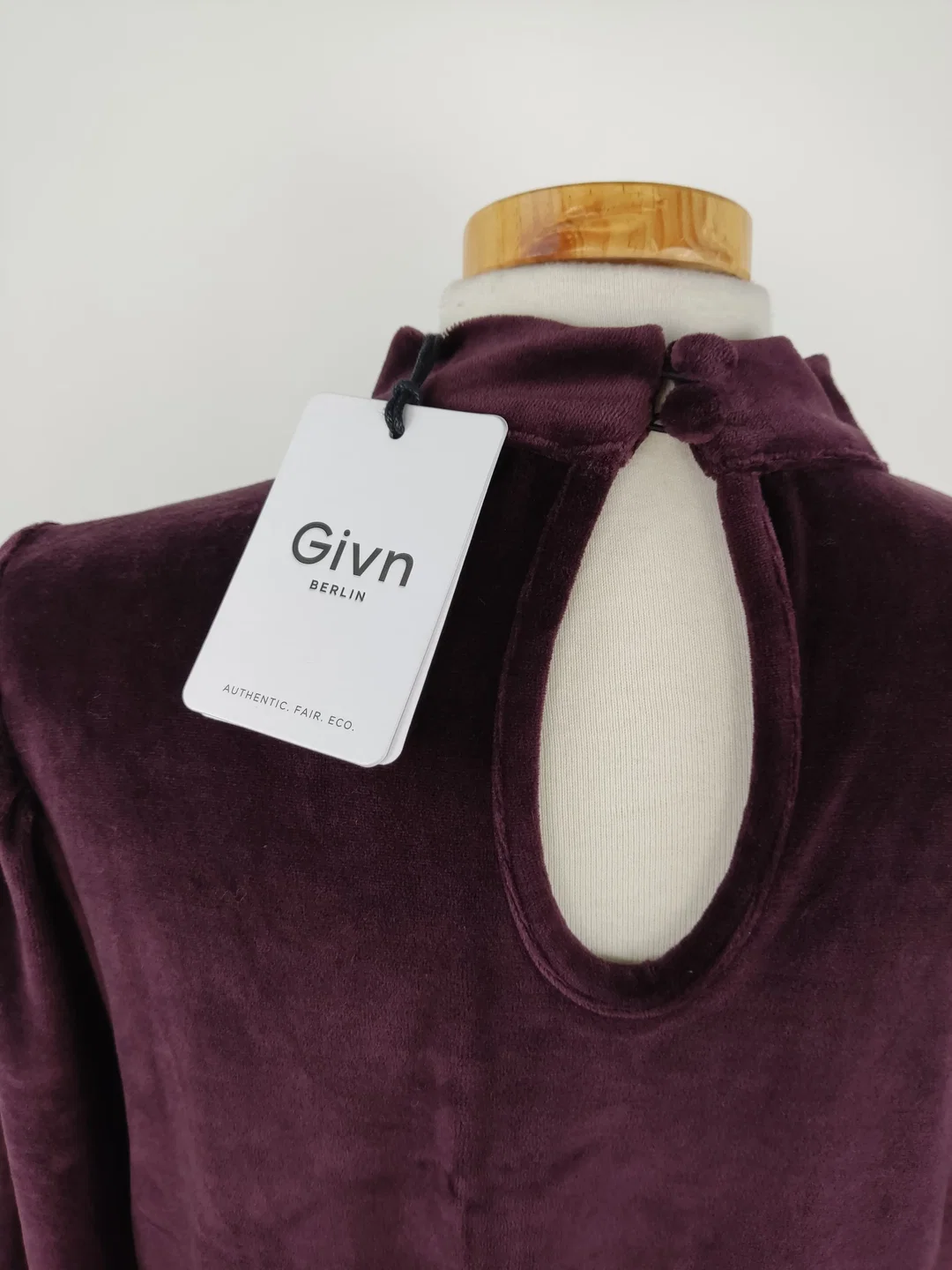 Givn Damenkleid aus BW-Samt violett - M / 38 – Bild 4