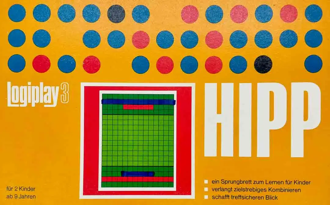 Vintage Brettspiel Logiplay 3 