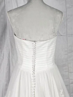 Hochzeitskleid - 14 - Atelier Irvalda (Wien) - Gr. M – Vorschau 11