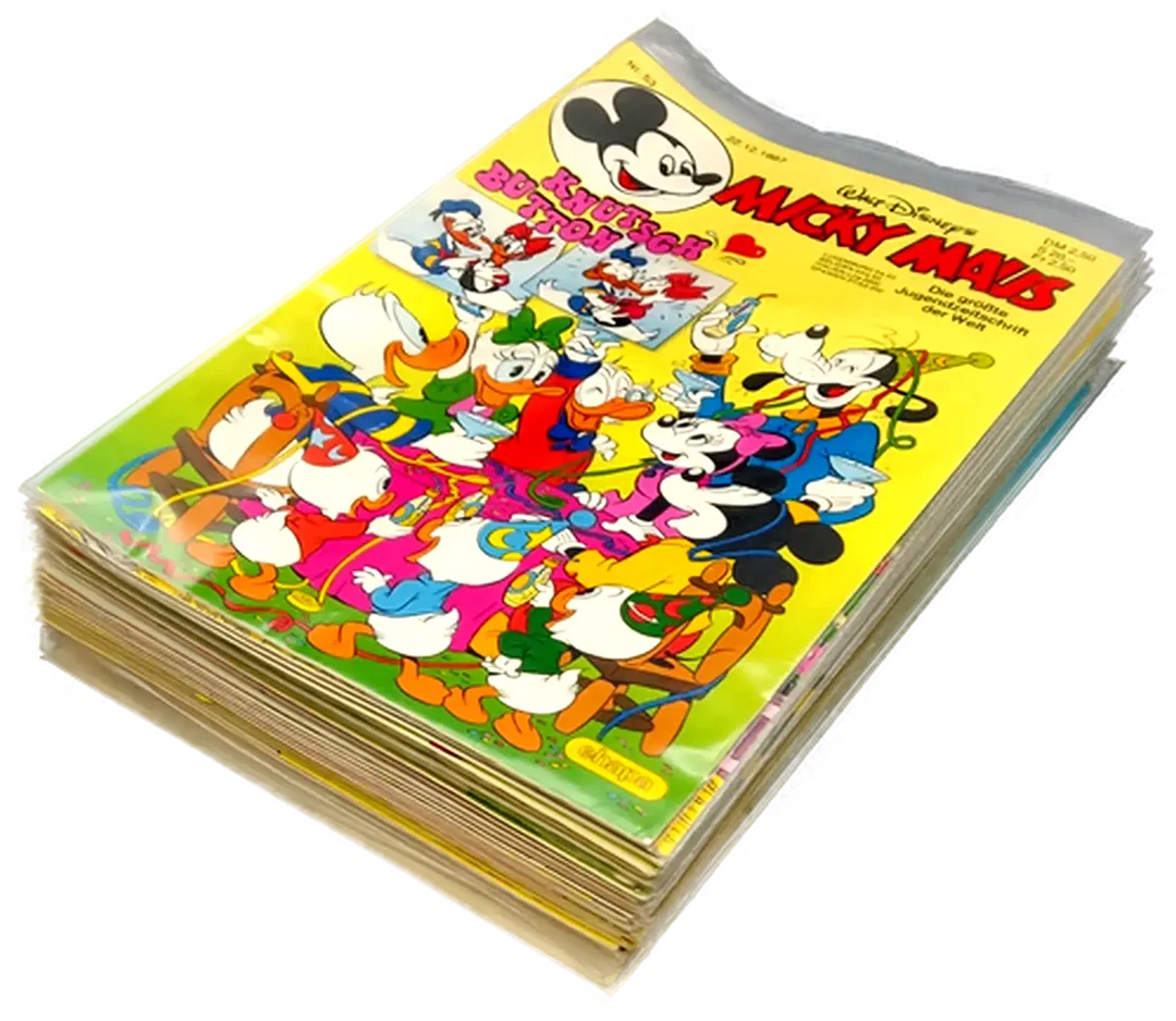 Disney Micky Maus Comics Konvolut 1987 - Bild 1