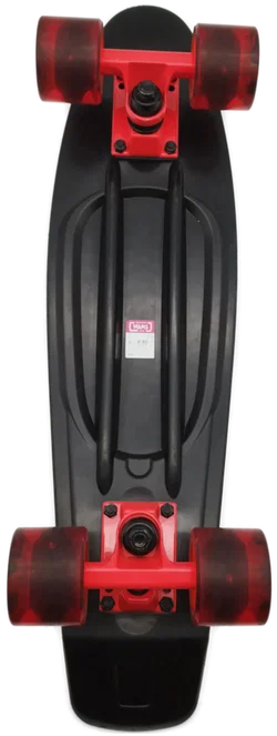 Slide Pennyboard - schwarz-rotes Design - Bild 3