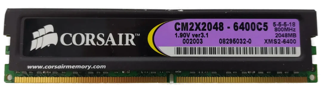 Corsair 2GB DDR2 CM2x2048-6400c5 Arbeitsspeicher / RAM  - Bild 1