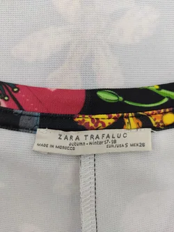 Zara Damen Kleid mehrfarbig Gr. S - Bild 5