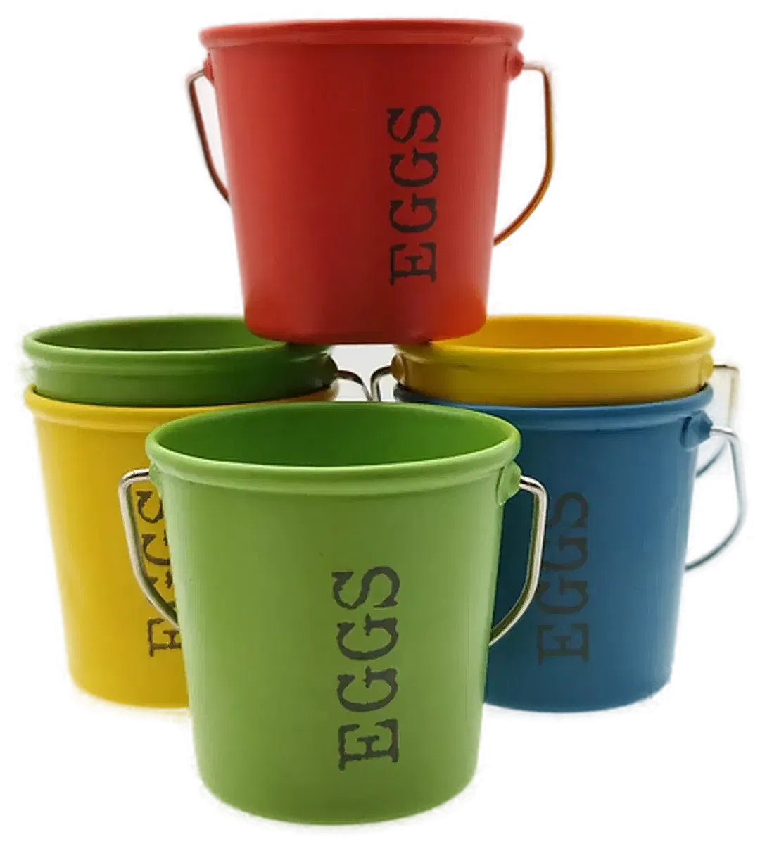 Eierbecher Eimerform 6er-Set | Geschenkidee Frühstück - Bild 4